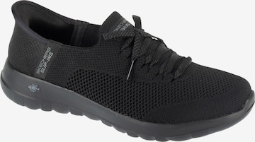 SKECHERS Platform trainers 'Go Walk Joy - Abby' in Black: front