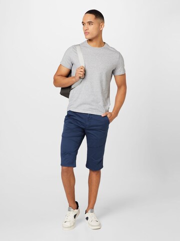 BLEND Regular Shorts in Blau