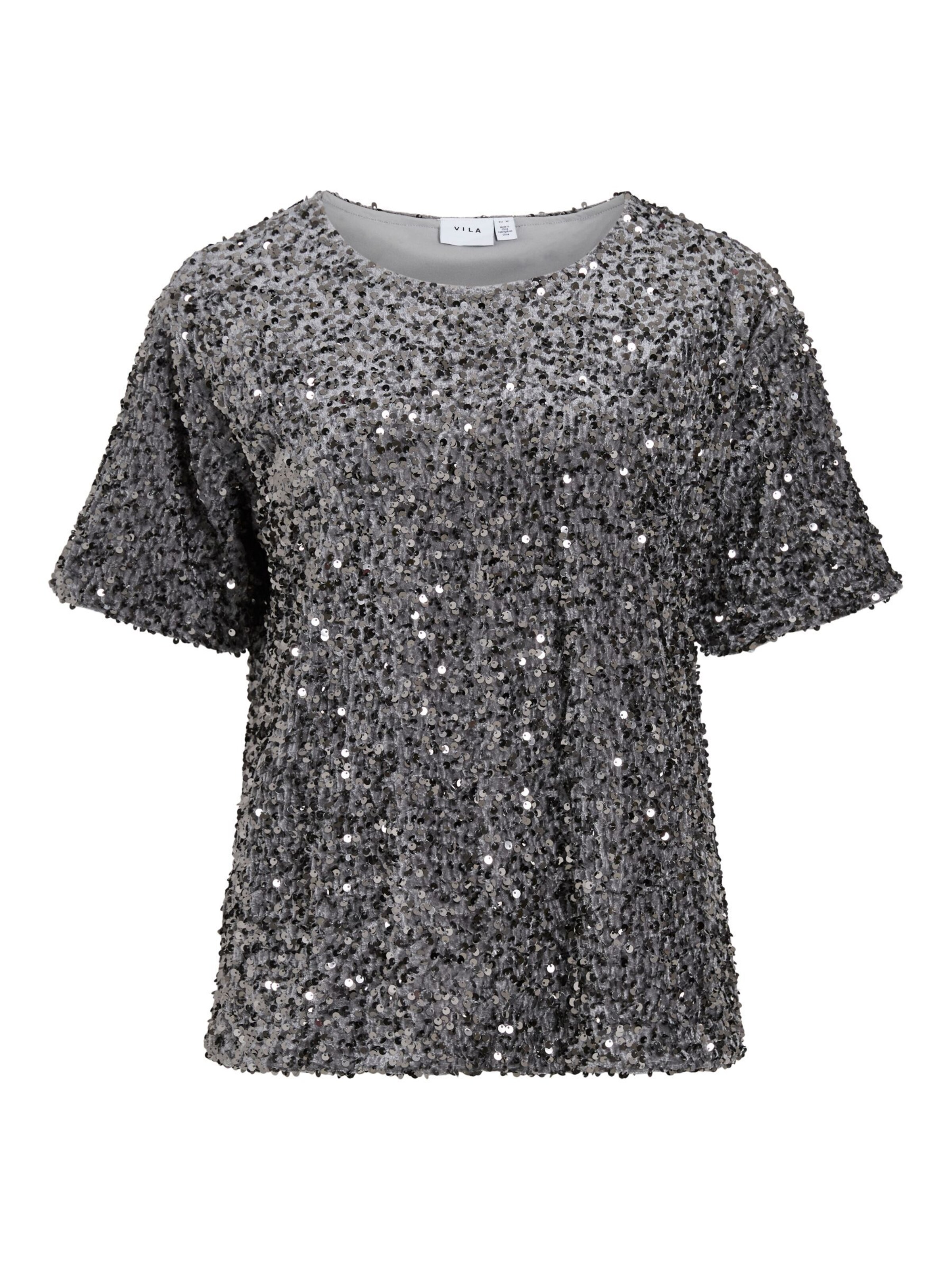 T-shirt 'VIFAITH' VILA en gris : devant