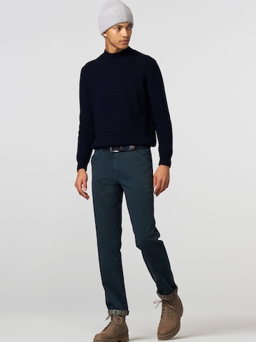 Regular Pantalon chino 'Chicago' MEYER en bleu
