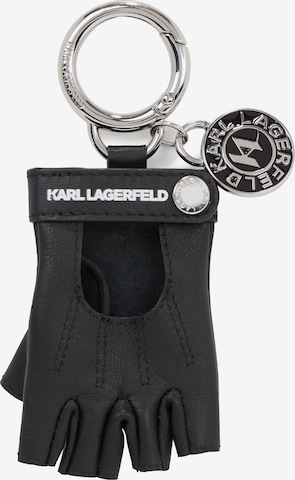 Karl Lagerfeld Sleutelhanger in Zwart: voorkant