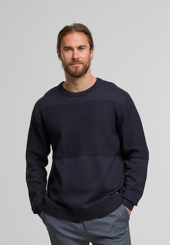 INDICODE JEANS Trui 'Fame' in Blauw