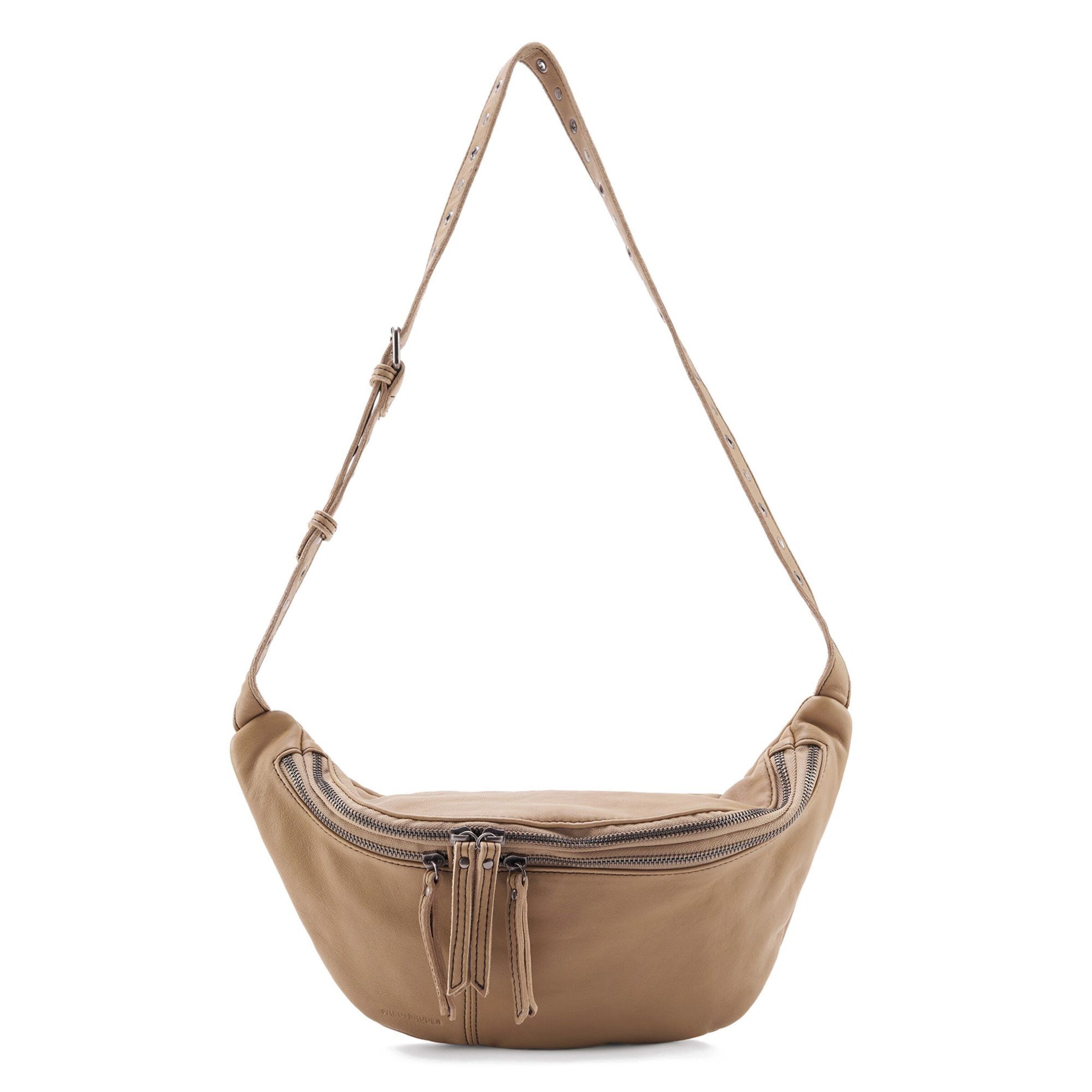 FREDsBRUDER Gürteltasche 'Me And My' in Braun: Vorderseite