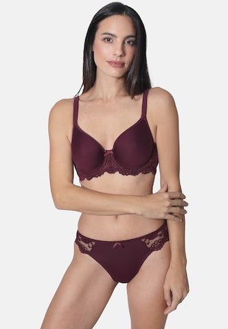 Slip sassa en violet : devant