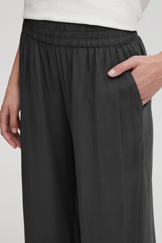 Oxmo Wide leg Pants 'Oxelisabeth' in Black