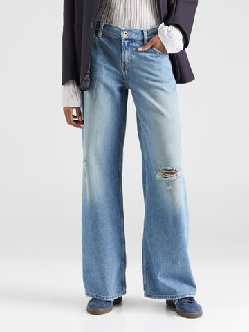 MUSTANG Wide leg Jeans 'Medley' in Blauw: voorkant