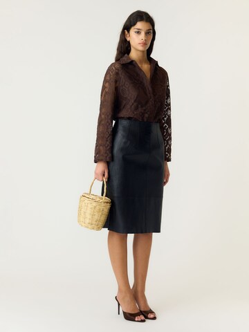 Camicia da donna 'YASAlmi' di YAS in marrone
