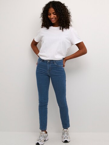 Coupe slim Jean 'Vicky' Kaffe en bleu