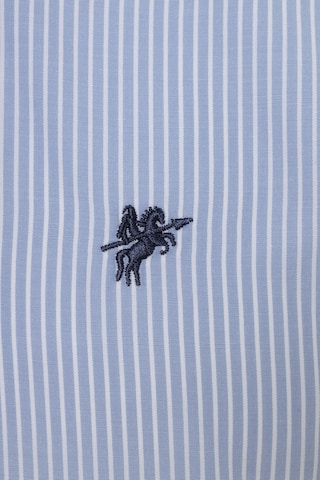 DENIM CULTURE Regular fit Button Up Shirt 'MATS' in Blue