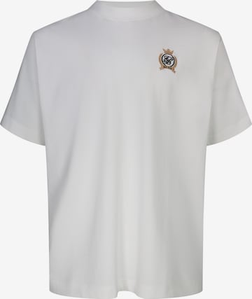 SikSilk Koszulka w kolorze biały: przód