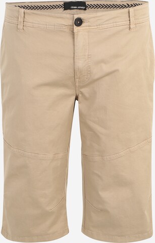 Regular Pantalon chino Blend Big en marron : devant