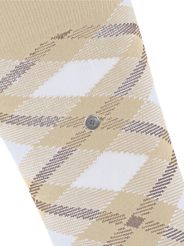 BURLINGTON Socken 'Tartan'‌ in Beige