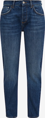 comma casual identity Regular Jeans in Blauw: voorkant