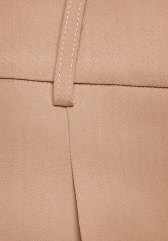 LASCANA - regular Pantalón de pinzas en beige