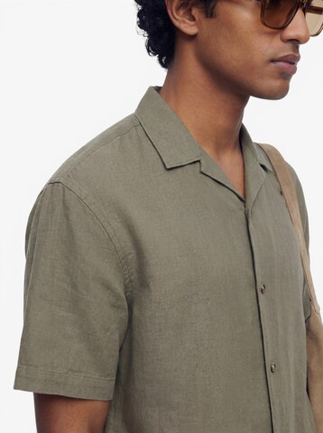 JACK & JONES Классический крой Рубашка 'JJESummer' в Зеленый