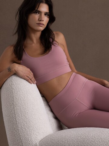 Hey Honey Skinny Leggings 'Unicolor'‌‌‌ in Pink