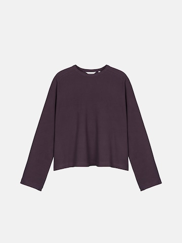 ENRAGE Oversized Shirt 'THERMAL' in Purple: front