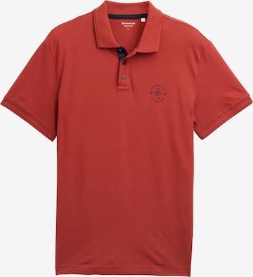 TOM TAILOR Poloshirt in Rot: Vorderseite