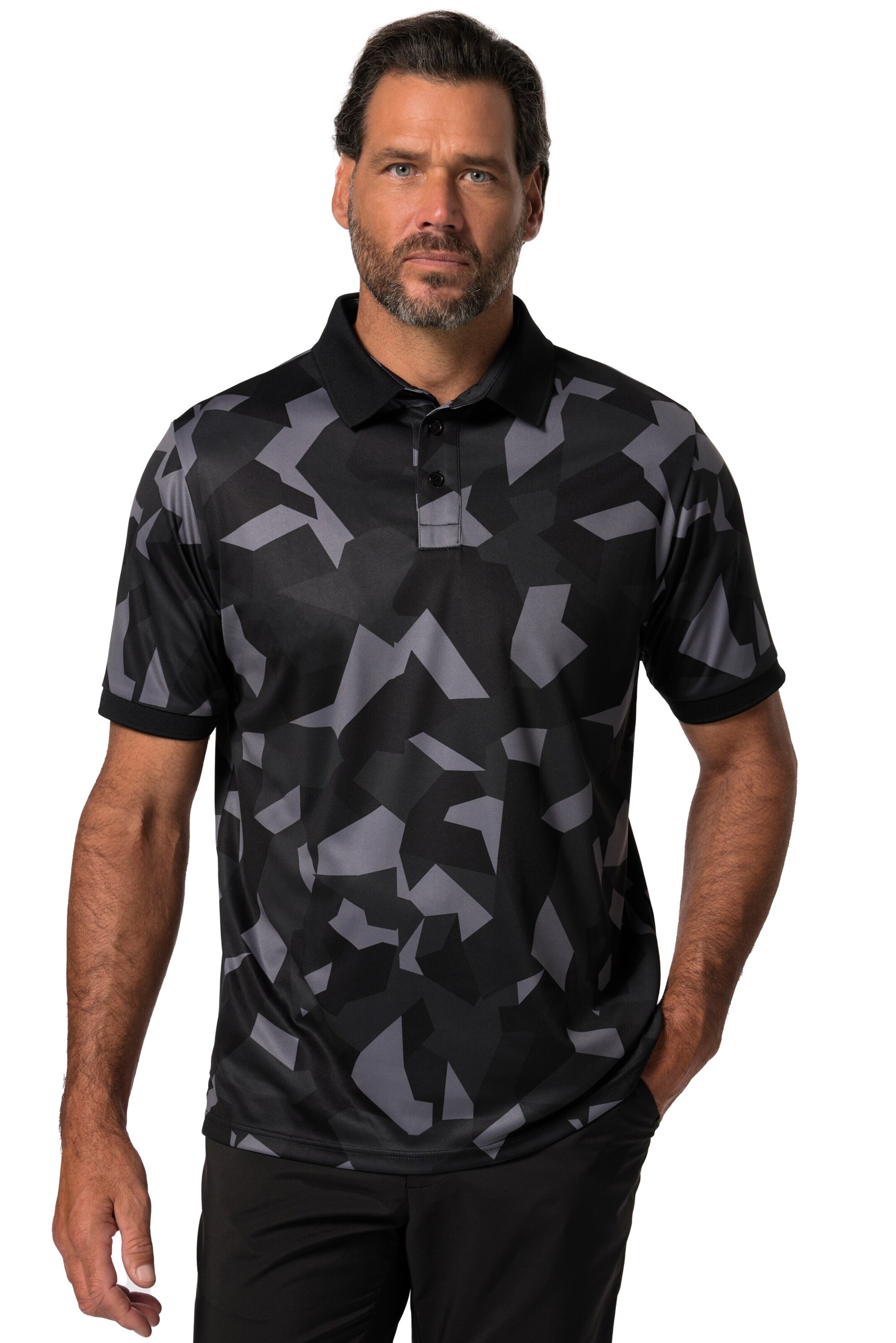 JAY-PI Functioneel shirt in Zwart: voorkant