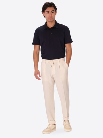 Distretto12 - regular Pantalón plisado 'T. TRIFOGLIO' en beige