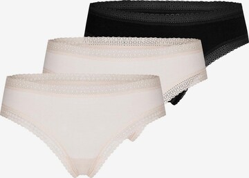 Mey Boyshorts 'Modal Lace' in Brown: front
