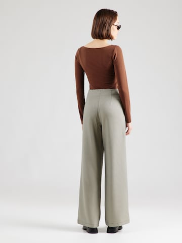 ABOUT YOU Wide leg Broek 'Ashley' in Zwart