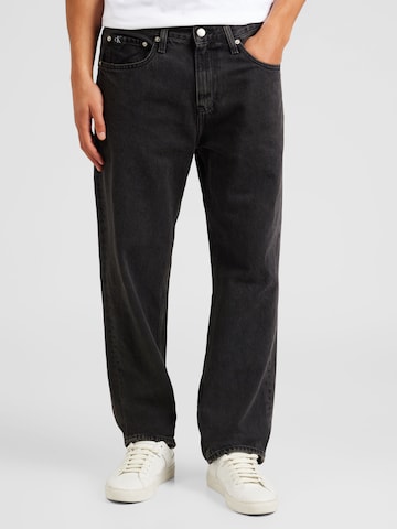 Calvin Klein Jeans Regular Jeans '90'S STRAIGHT' in Zwart: voorkant