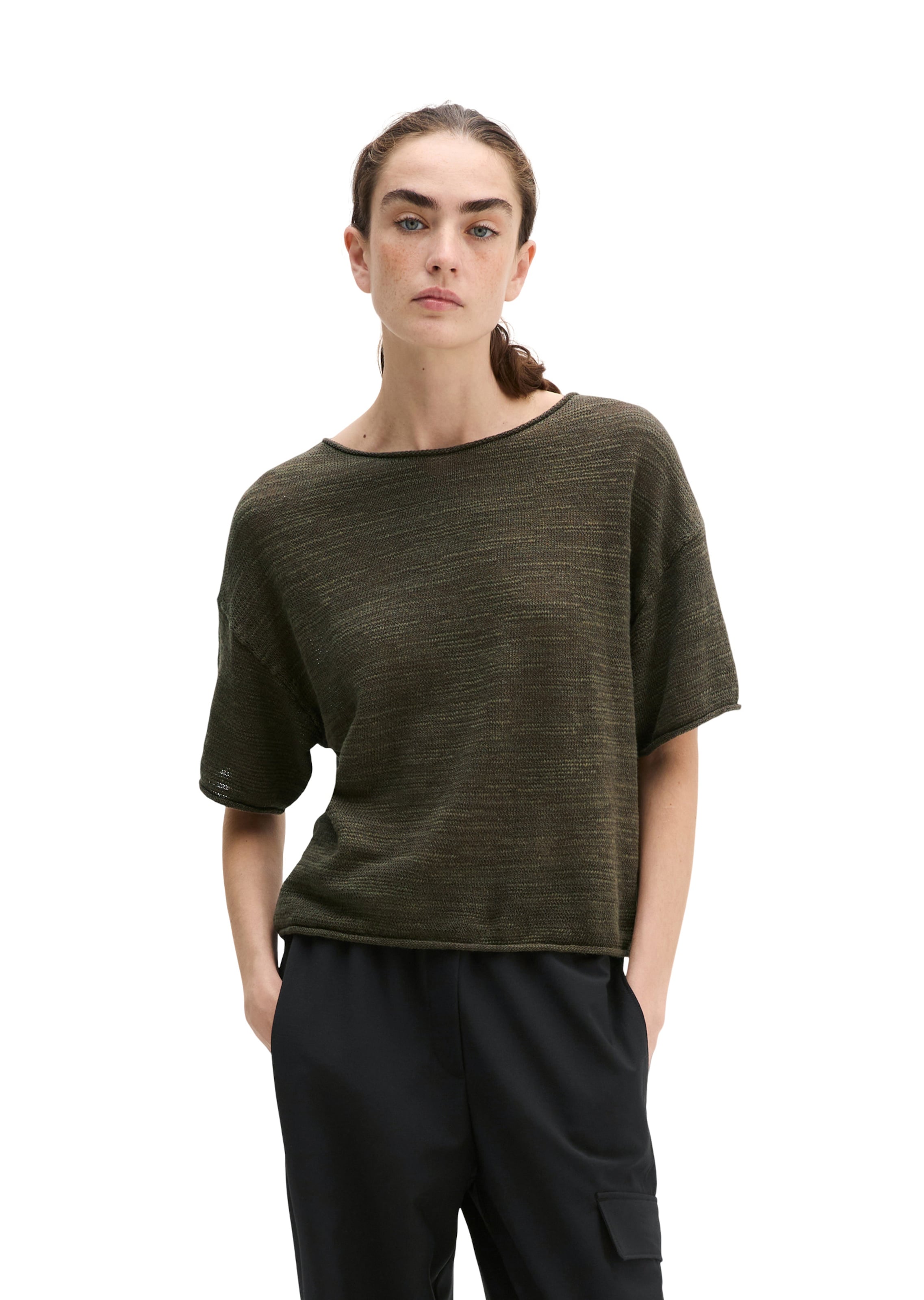 Marc O'Polo Pullover in Braun: Vorderseite