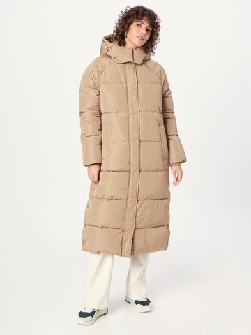 Cappotto invernale 'Ela' di mbym in beige: frontale