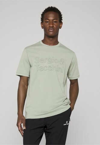 T-Shirt 'Nestore Co' Sergio Tacchini en vert : devant