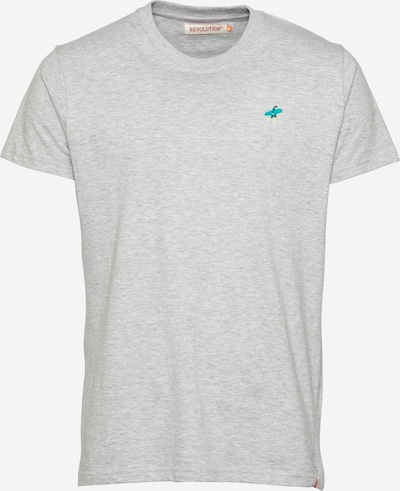 Revolution Shirt in Beige / Turquoise / Grey mottled / Petrol, Item view