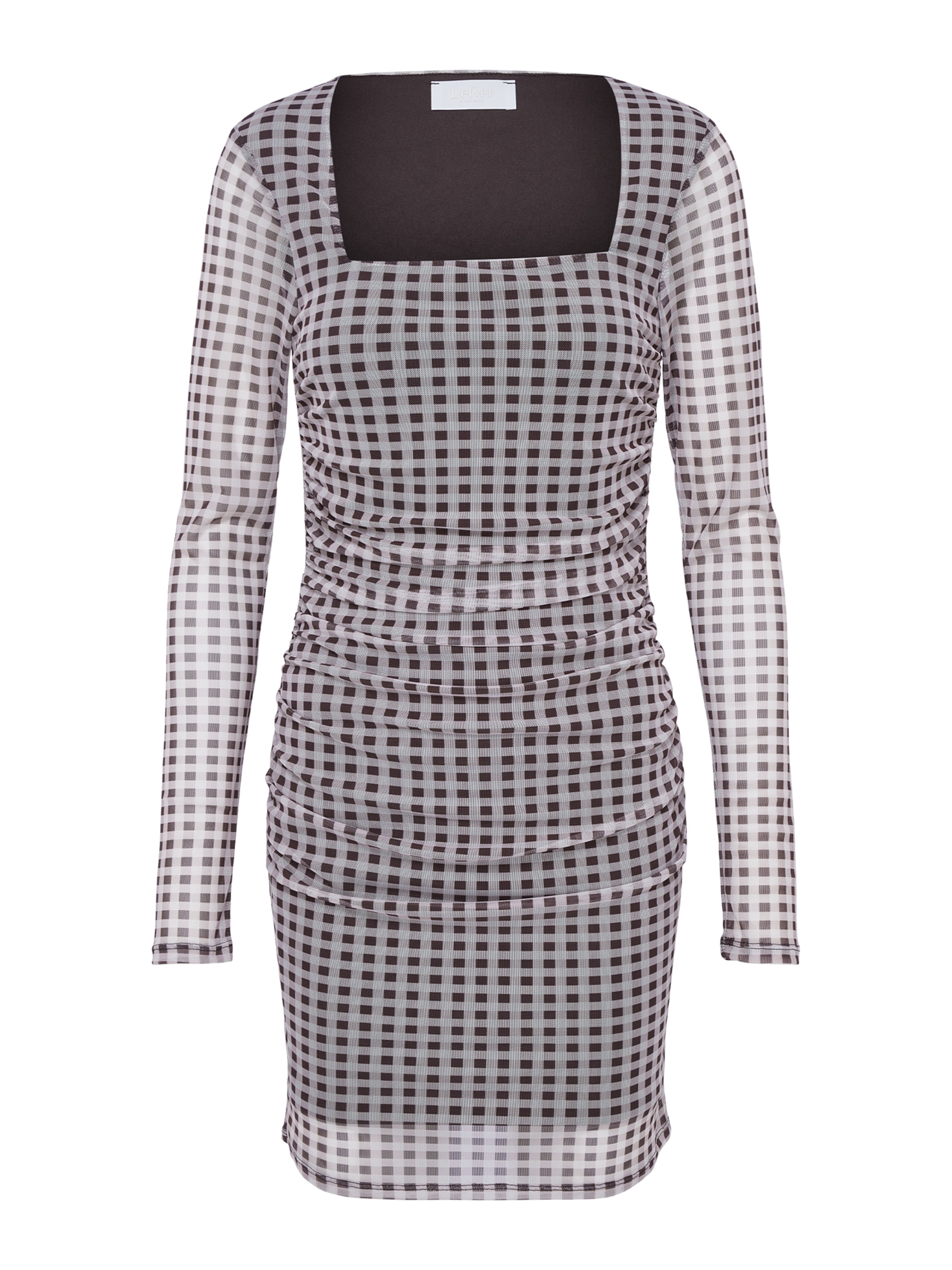 Robe 'Loana' LeGer by Lena Gercke en marron : devant