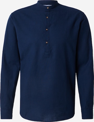 JACK & JONES Button Up Shirt 'JJESummer' in Blue: front