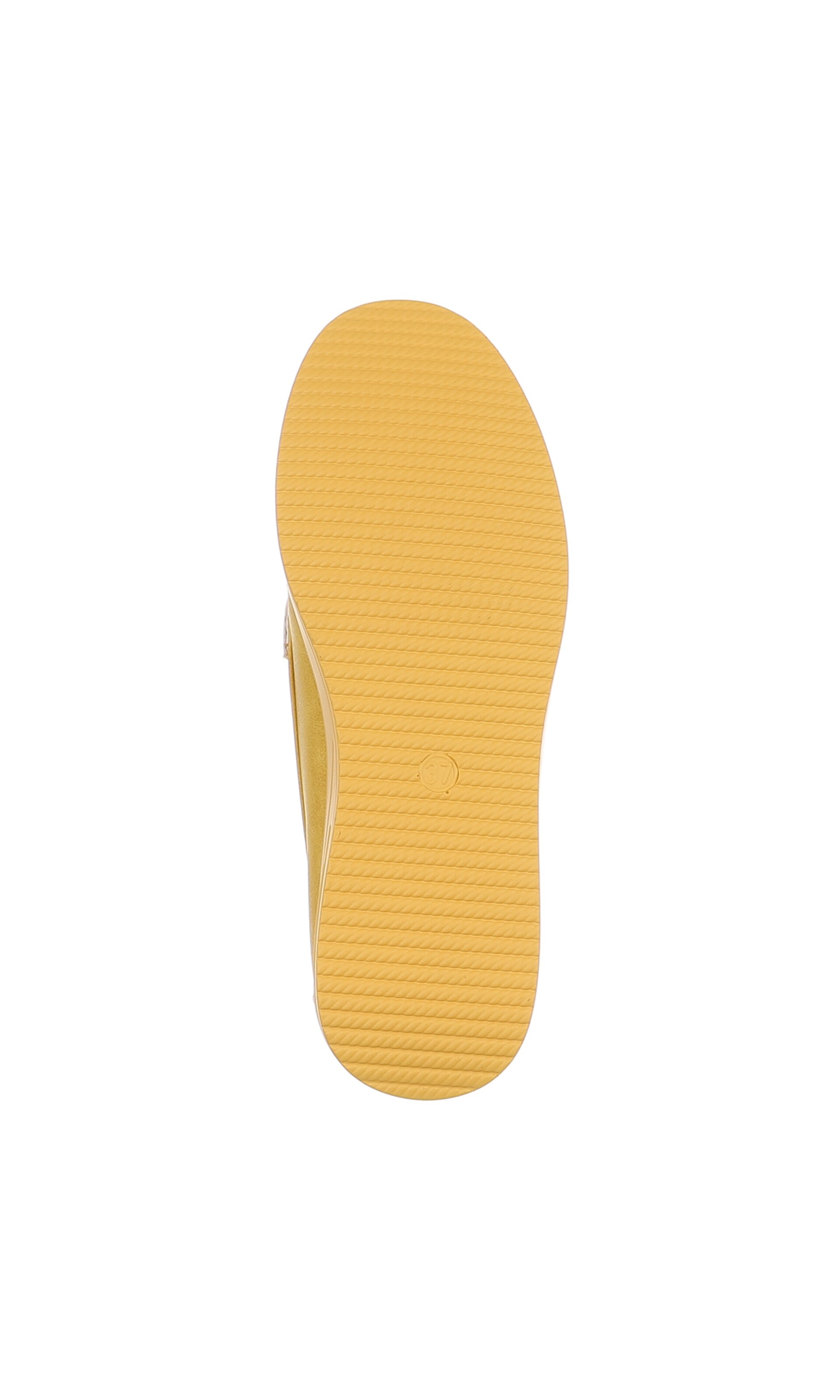 Ital-Design Moccasins in Yellow
