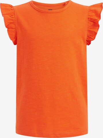 WE Fashion T-shirt i orange: framsida