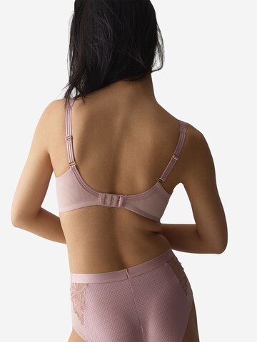 TRIUMPH Classic Bra 'Wild Azalea' in Pink