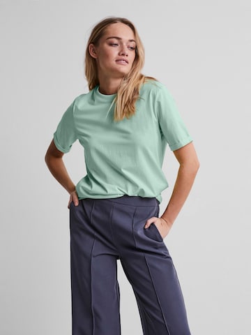 PIECES Shirt 'Ria' in Green: front