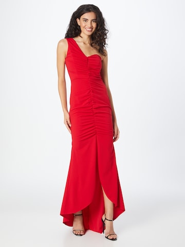 TFNC فستان سهرة 'ZOELIA' بلون أحمر: الأمام