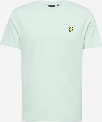 Lyle & Scott Тениска в зелено: отпред