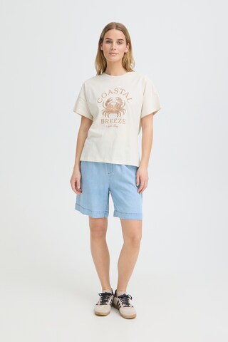 T-shirt Pulz en beige