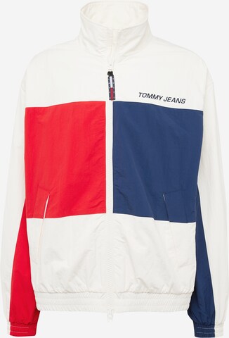 Tommy Jeans - Chaqueta de entretiempo ' ARCHIVE GAMES' en blanco: frente