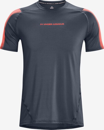 T-Shirt fonctionnel UNDER ARMOUR en gris : devant
