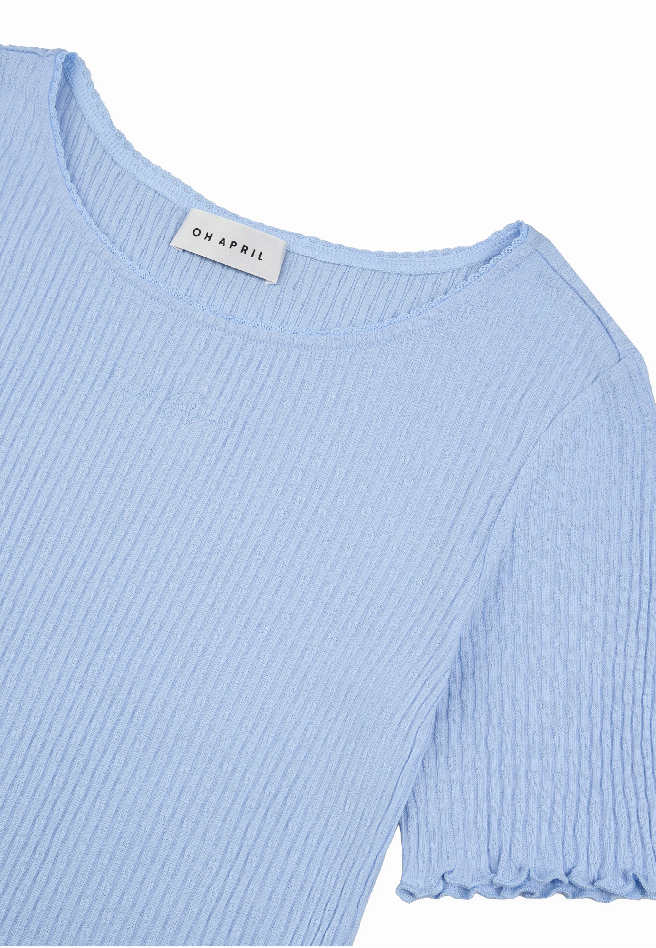 OH APRIL - Camisa 'Lune' em azul