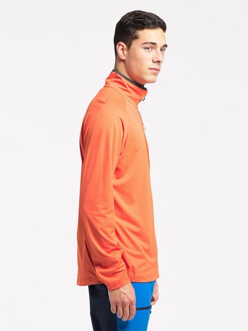 Haglöfs Athletic Fleece Jacket 'Mirre Mid' in Orange