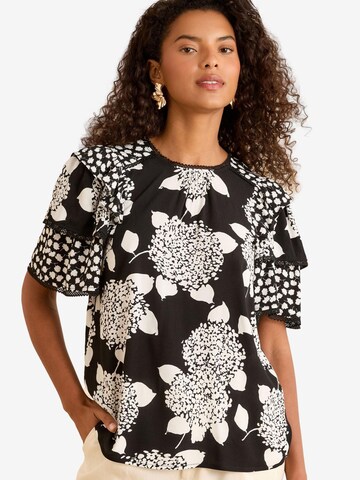 love & roses Blus i svart: framsida