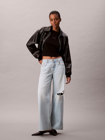 Calvin Klein Jeans Póló - fekete