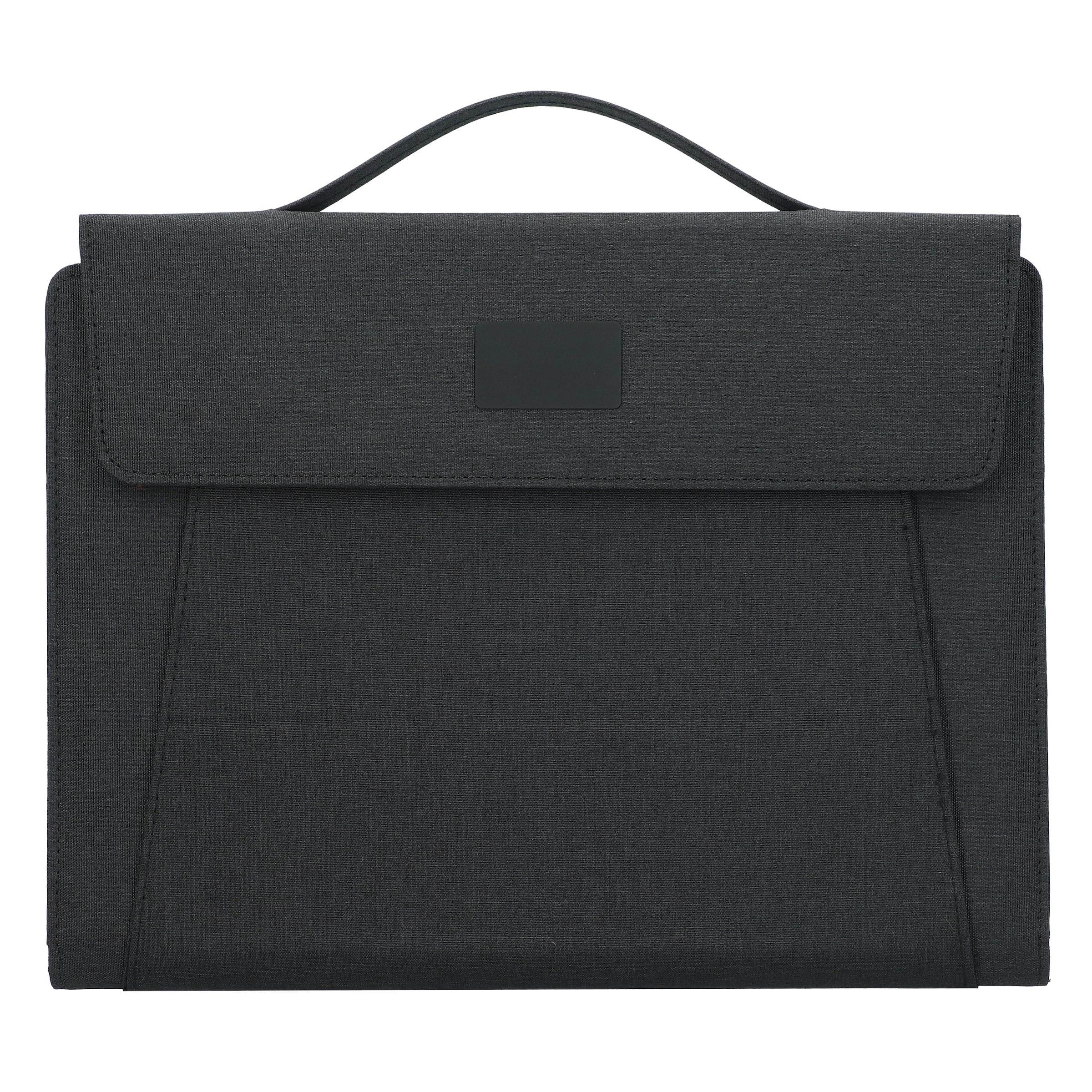 Sac d’ordinateur portable 'Fiori' Alassio en gris : devant