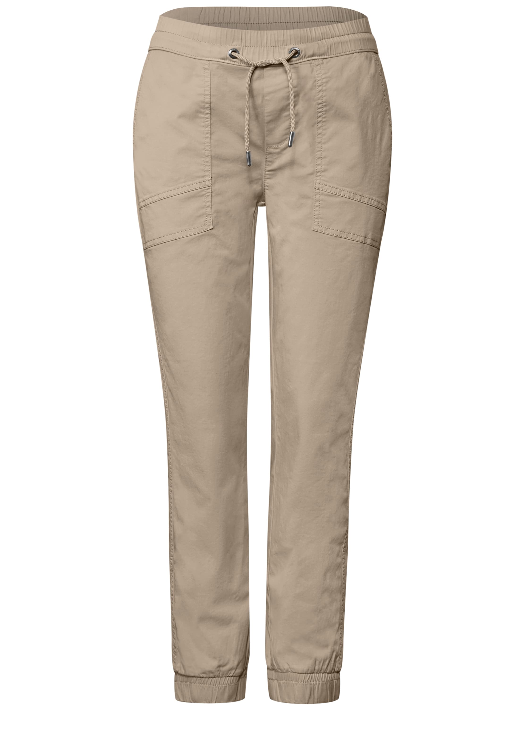 STREET ONE Pants in Beige: front