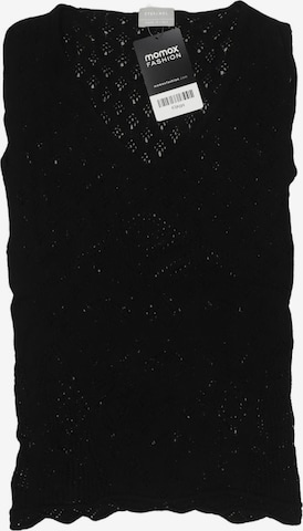 Stefanel Top XXXS in Schwarz: Vorderseite
