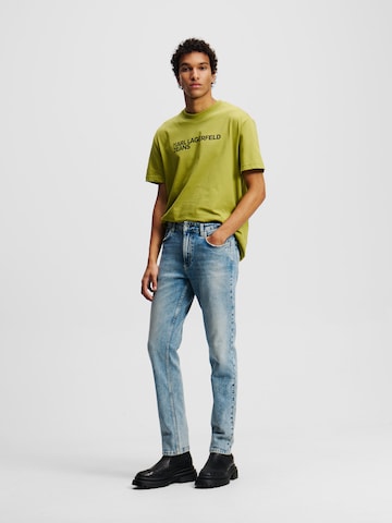 KARL LAGERFELD JEANS Слим Джинсы в Синий: спереди